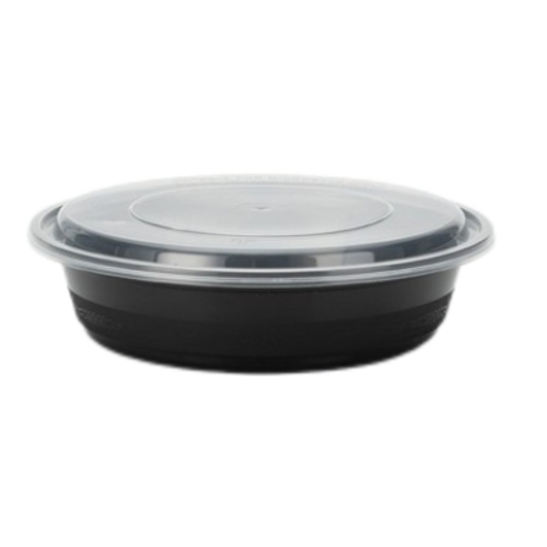 10-PIECE ROUND MICROWAVABLE CONTAINER - BO042 - 10pcs in 1set Round microwavable container