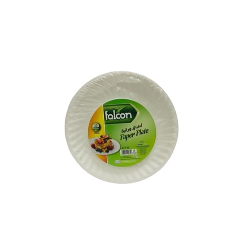 100-PIECE PAPER PLATE - 7 INCH BO048 - 100plates in 1pack 7inch