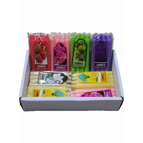 8-PIECE SCENTED CANDLE - BO081 - Scented candle 8pcs in 1pck
