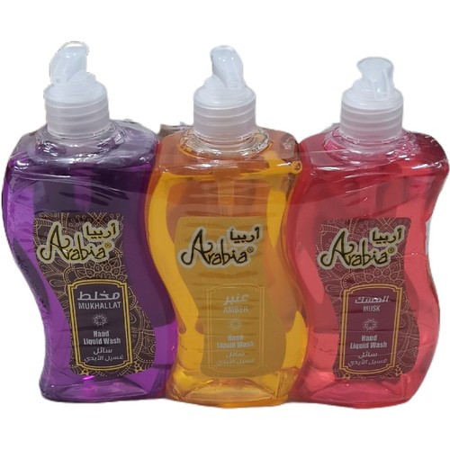 3-PC ARABIA HAND LIQUID WASH - BO089 - 3pcs-500ml