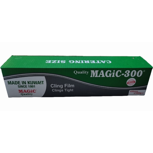 CLING FILM QUALITY MAGIC-300 - BO091 - 450mmx1000g Catering size