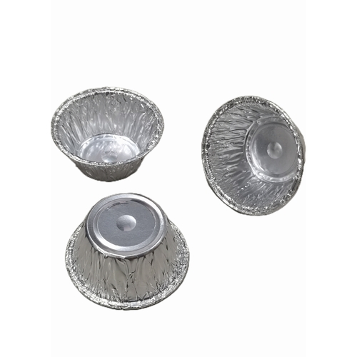 175-PIECE ALUMINUM FOIL CONTAINER - BO093 - Set of disposable aluminum foil containers - commonly used for baking, cooking and storing food.  Dimension:89x39mm