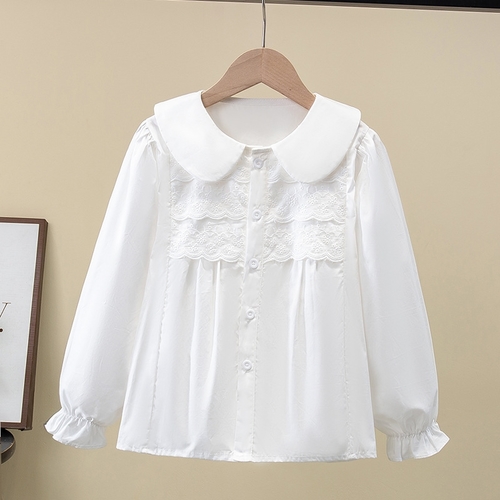 BLOUSE / U505A - WHITE BLOUSE
