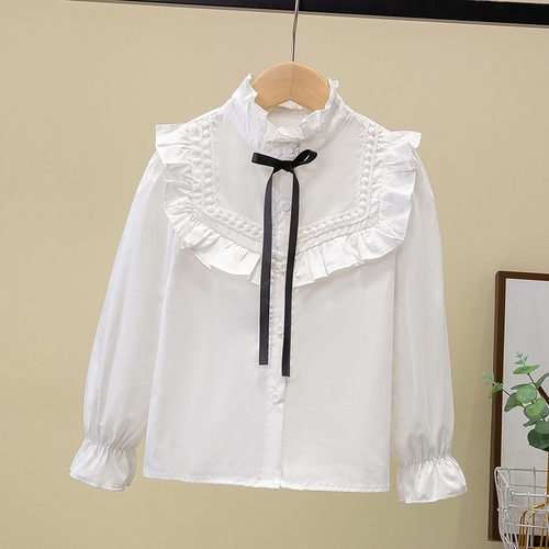BLOUSE / U505P - Long sleeved blouse