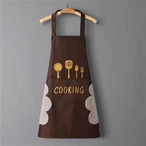 APRON / BROWN U497 - Brown apron