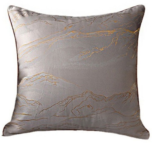 PILLOW CASE / S527 - Pillow case Color:blue gray Size:45cm
