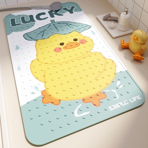 NON-SLIP SHOWER BATH MAT / LUCKY F334 - 40*70cm