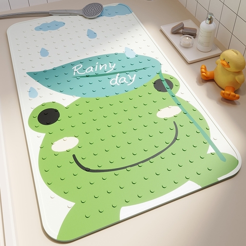 NON-SLIP SHOWER BATH MAT / RAINY DAY F334 - 40*70cm