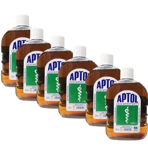 6-PIECE APTOL DISINFECTANT - BO075 - APTOL 500ml-6pcs