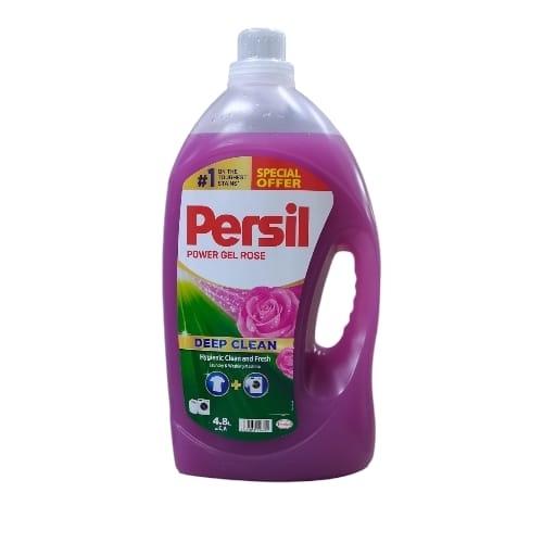 4.8L PERSIL POWEL GEL ROSE - BO102 - PERSIL POWER GEL ROSE-DEEP CLEAN 4.8L