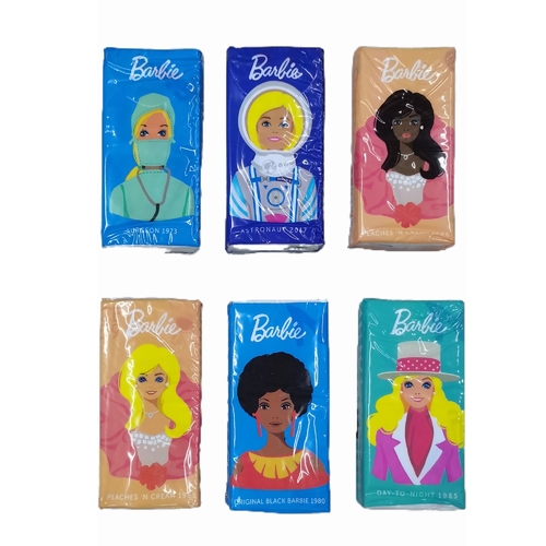 6 PACK TISSUE PAPER - BARBIE BO120 - 6pck in 1set