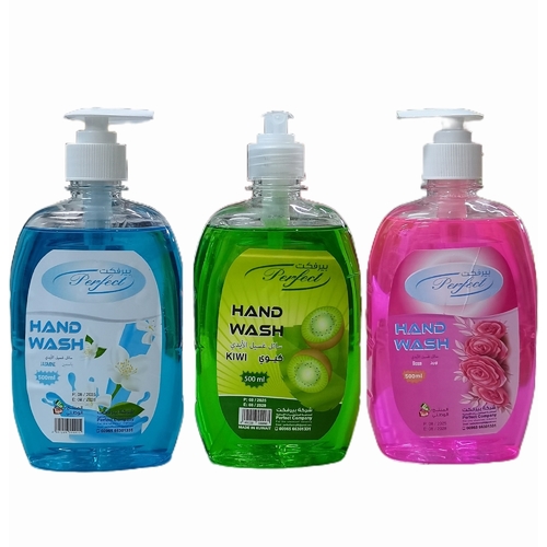500mlx3pcs PERFECT LIQUID HAND WASH - BO134 - 1 jasmine, 1 rose, 1 kiwi