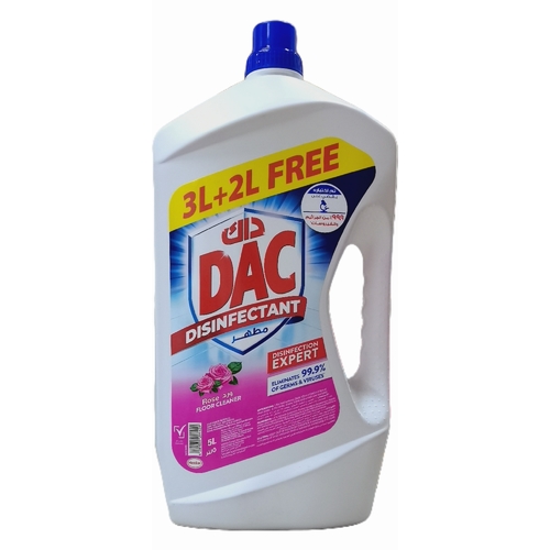 5L DAC DISINFECTANT FLOOR CLEANER - BO142 - 5L DAC DISINFECTANT FLOOR CLEANER