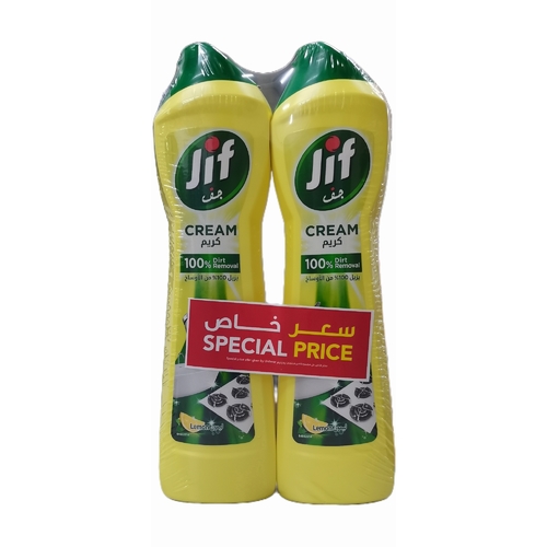 500MLX2PCS JIF CREAM - BO149 - 2pcs Multipurpose cream cleaner