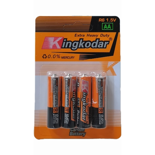 1 PACKX4PCS KINGKODAR BATTERY - SIZE AA BO153 - 4pcs in 1 pack