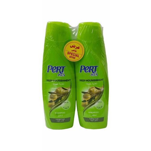 2-PIECE 400ML PERT PLUS DEEP NOURISHMENT SHAMPOO - BO188 - PERT PLUS DEEP NOURISHMENT SHAMPOO - FOR DRY HAIR