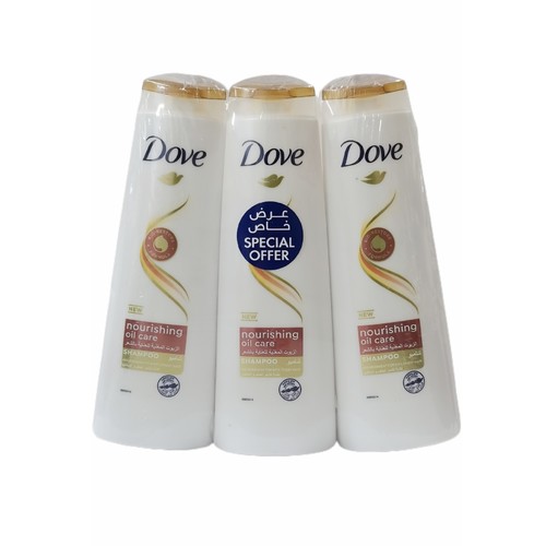 4-PIECE 400ML DOVE NOURISHING OIL CARE SHAMPOO - BO207 - DOVE NOURISHING OIL CARE SHAMPOO