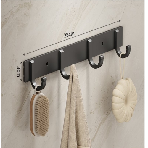 WALL HOOK / 4 HOOK F038 - Metal hook