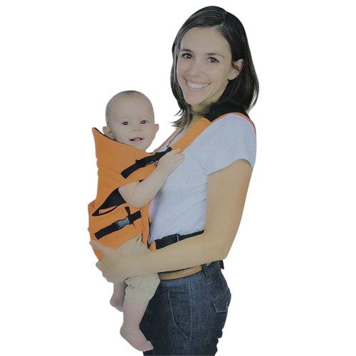 2IN1 SOFT BABY CARRIER - HK24229 - 3 to 18 months 3.6-9.1kgs 8-20lbs Color:red