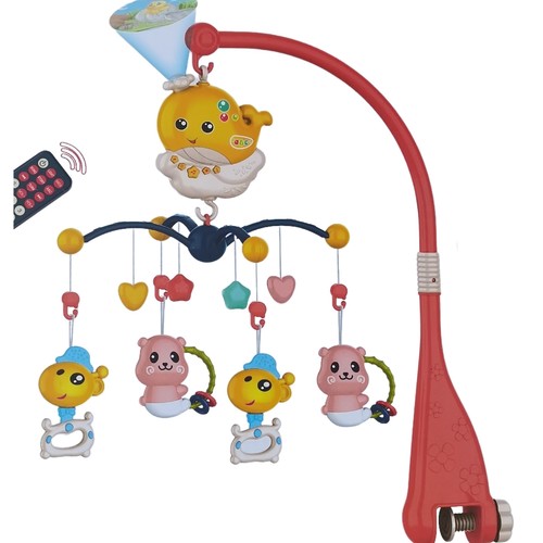 PROJECTION BEDSIDE BELL VS0906 - Color and shape cognition Visual and auditory sense For 0m+