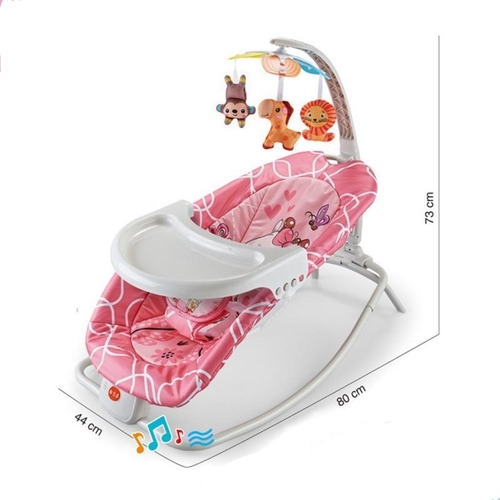 MULTIFUNCTIONAL BABY CARDLE VS0573 - Folding rocking cradle 40lb/18kg maximum weight  0m+