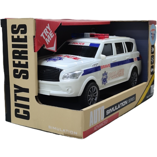 THE CITY GUARDS SIMULATION - POLICE CAR VS2011 - Friction police car w/ music and light Ages:3+