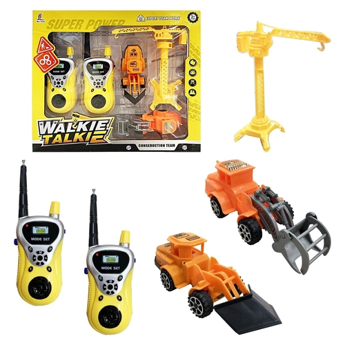 WALKIE TALKIE 8348B - Team communication walkie talkie engineering kit Ages:3+