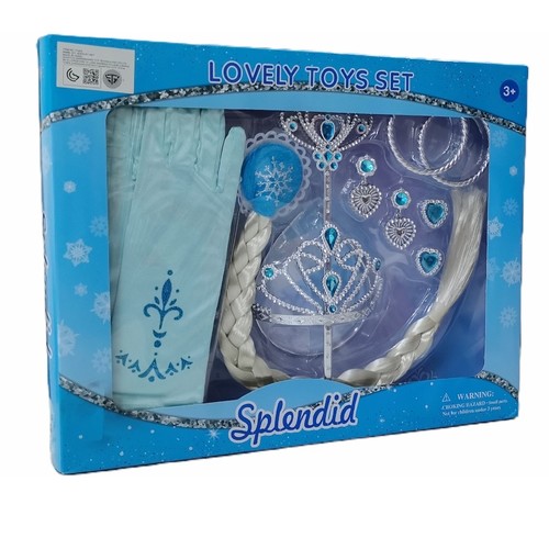 PRINCESS ACCESSORIES SET 11403 - Accessories for frozen costume 3+