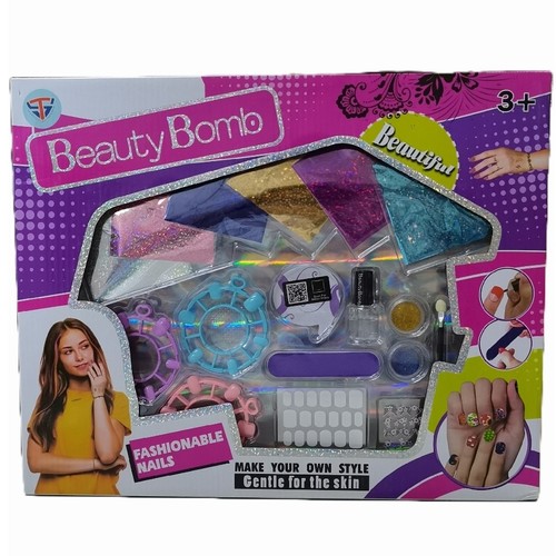 BEAUTY BOMB NAIL ART SET VS1418 - Ages 3+