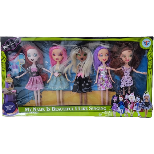 BRAIZILLAZ BEAUTIFUL GIRL VS1174 - 5PCS Fashion doll