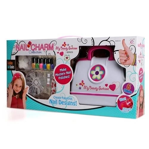 NAIL CHARM COLLECTION 88023/VS1826 - My beauty suitcase series Ages 6+
