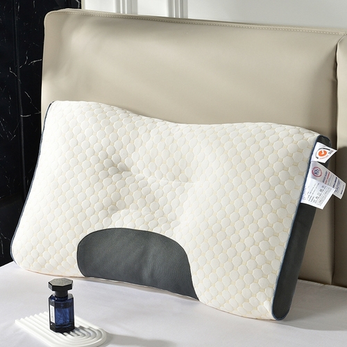 PILLOW SOYBEAN WITH PILLOW CASE / S756A - Cervical spine repair, help sleep-relieve stress