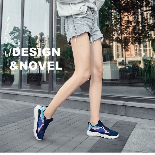 LIGHTWEIGHT RUNNING SHOES / BLUE S43 - Blue