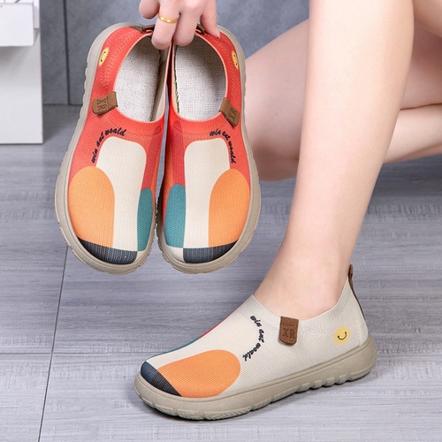 CASUAL SHOES / ORANGE S81 - CASUAL SHOES-ORANGE