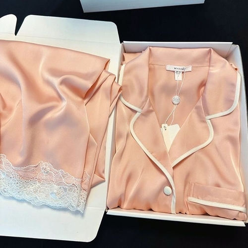 PAJAMA SET / LIGHT PINK U142 - Color : light pink