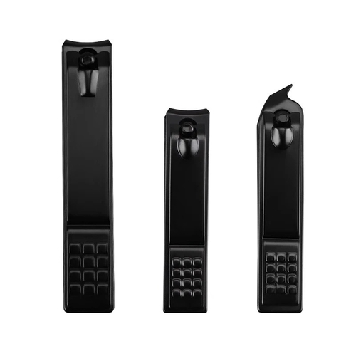 3-PIECE NAIL CLIPPER - U41 - Color: black