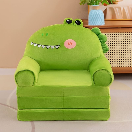 CHILDREN'S SOFA BED / DINO U105 - Dino sofa bed Color:green