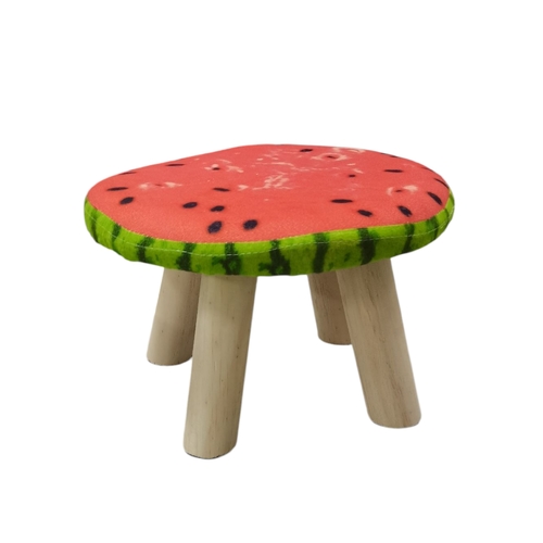 WOODEN STOOL / WATERMELON U260 - Wooden chair 27x18cm