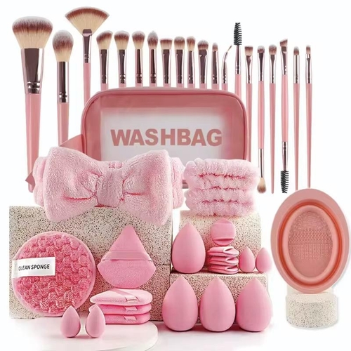 MAKEUP KIT- WASHBAG 22x7x13cm U463 - 42-PIECE IN SET  Washbag size : 22x7x13cm