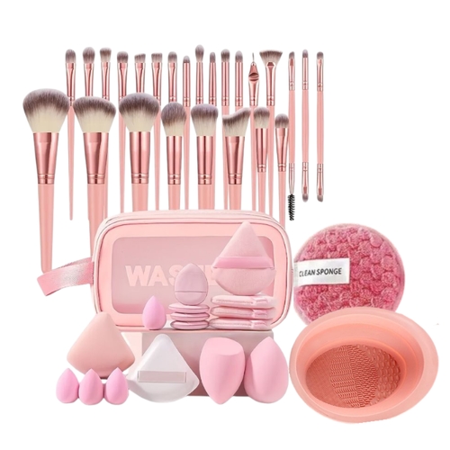 47-PIECE MAKEUP KIT SET / WASHBAG SIZE 26X7X15CM U463 - 47-PIECE IN SET