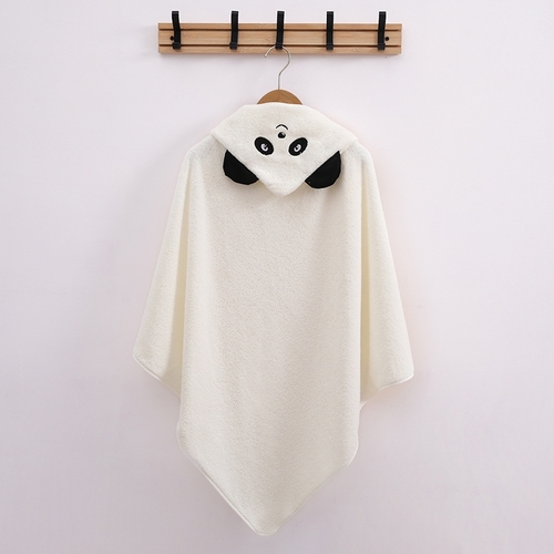BABY BLANKET 80*80CM - WHITE PANDA U485 - COLOR: WHITE PANDA SIZE: 80*80cm