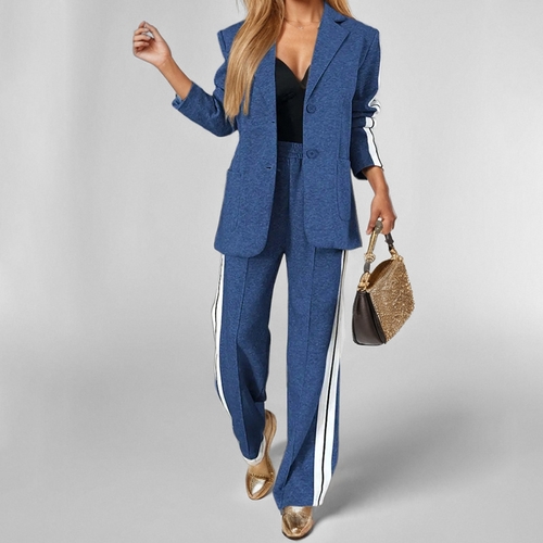 BLUE CASUAL SUIT - MEDIUM K50 - BLUE CASUAL SUIT - MEDIUM