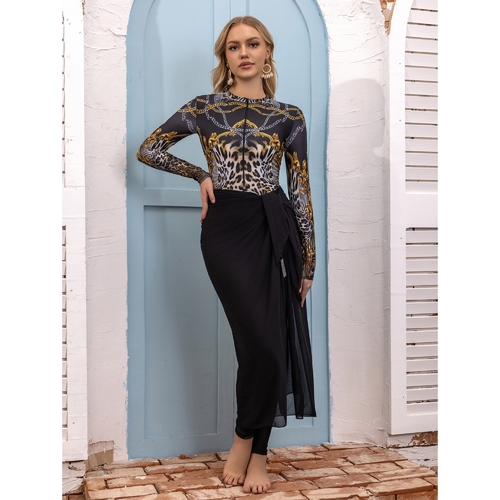 WOMEN'S THREE-PIECE SWIMSUIT SET - K53 - Swimsuit set