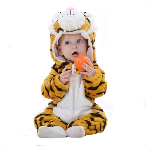 BABY JUMPSUIT / TIGER U453 - BABY JUMPSUIT - TIGER