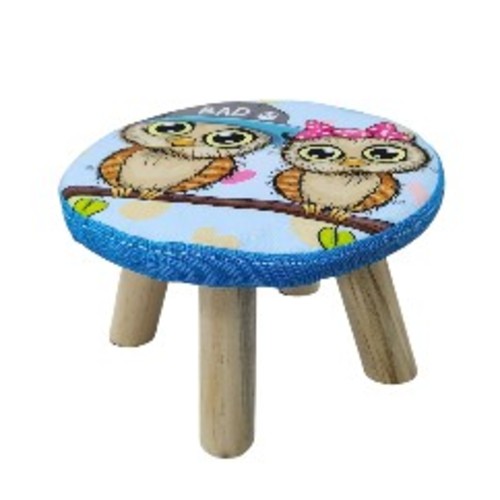 WOODEN STOOL / BIRD U260 - 27x18cm