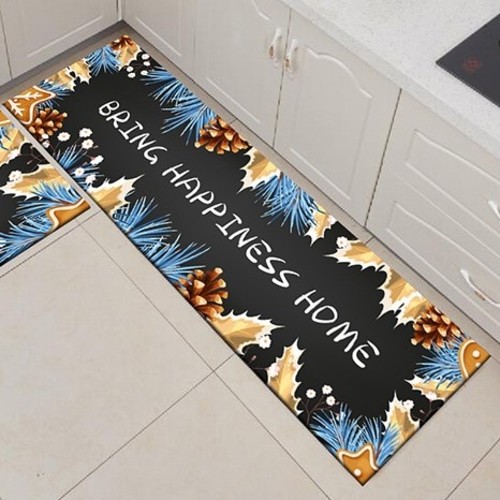 FLOOR MAT CARPET 120*40CM - BRING HAPPINESS HOME F286 - FLOOR MAT CARPET 120*40CM - BRING HAPPINESS HOME