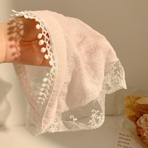 HAIR SCARF HEADBAND / PINK S06 - Color pink