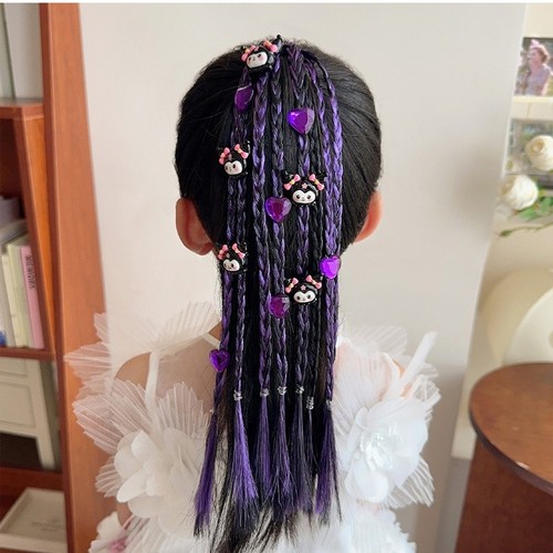 1-PIECE HAIR TIE / VIOLET S04 - COLOR :VIOLET KUROMI