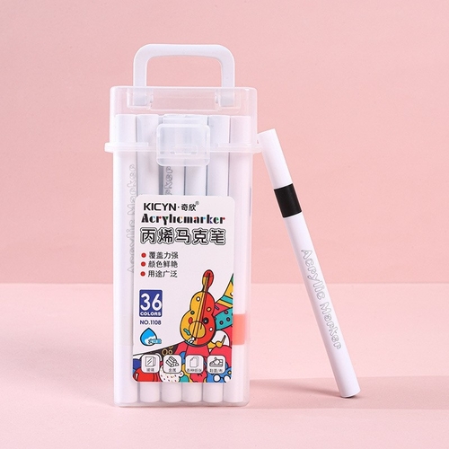 36 COLORS-ACRYLIC MARKER - U37 - 36 COLORS-ACRYLIC MARKER