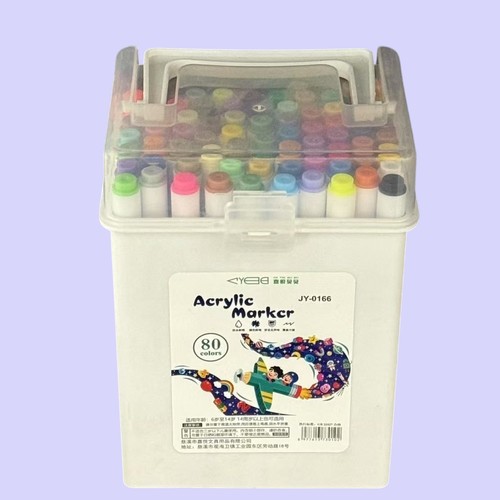 80 COLORS-ACRYLIC MARKER - U37 - 80 COLORS-ACRYLIC MARKER